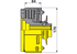 Reibscheibenkupplung EK92/4, 1 3/8-6, 1.350 Nm, Teilkreis 118 mm, mit Ziehverschluss, 56.134.16 Walterscheid