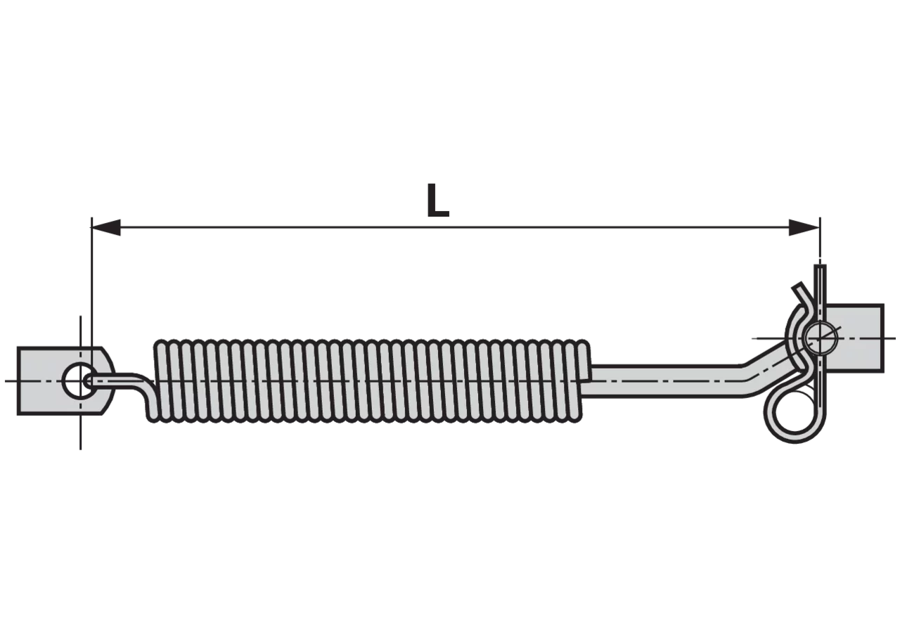 Distanzhalter Walterscheid 10084734, Kat. 1–3L, einstellbar 555–735 mm, Dreipunktanbau