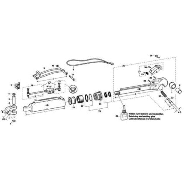 Kugelhülse Oberlenker Kat. 3/2 10099044 von Walterscheid – AD 60 mm, ID 25,4 mm