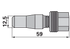 Klemmkonus für 1 1/8 und 1 3/8 65.12.06 Walterscheid
