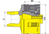 Reibscheibenkupplung W2400, K96/4, 1 3/4-6, 1.500 Nm, mit Klemmkonus 56.139.51 Walterscheid