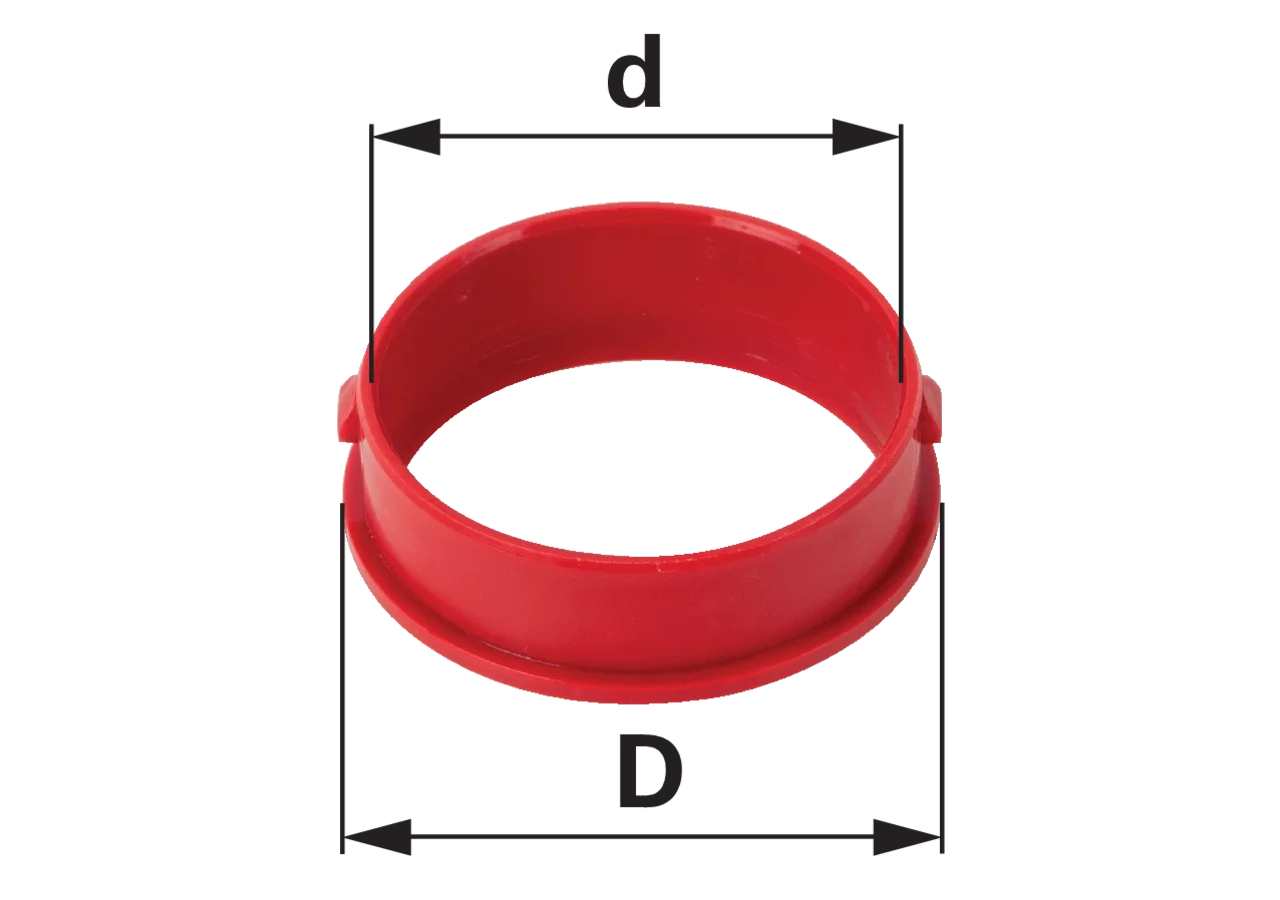 Gleitring PG20Z, PG25Z, Rot, für Profil S5 82.83.111 Walterscheid