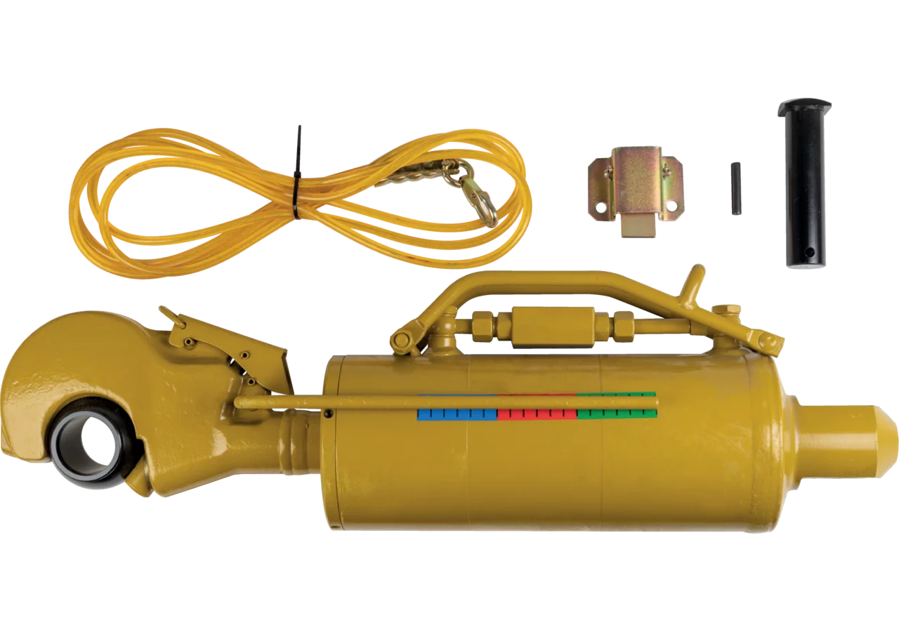 Oberlenker hydraulisch, Kat. 4, 120 mm, Länge 659 mm, mit Haken, ohne Gabelkopf Walterscheid