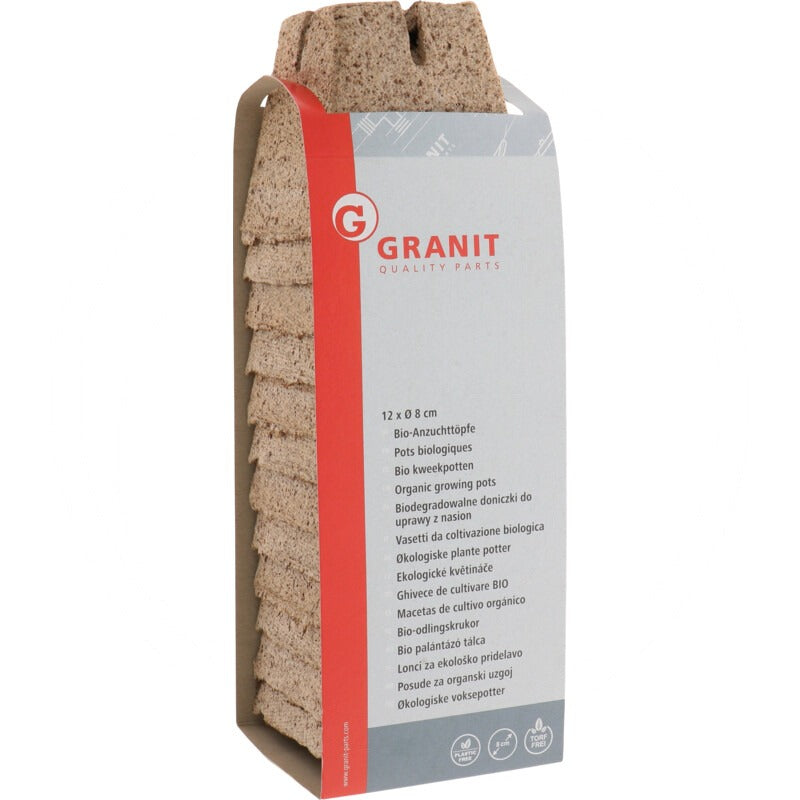 GRANIT Bio-Anzuchttöpfe Abmessungen L x B x H (mm) 95 x 95 x290 – Bild 7