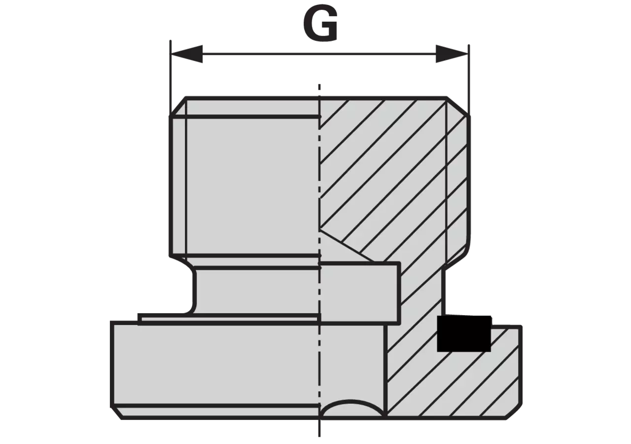 Verschlussschraube VS G 3/4 WD STAUFF