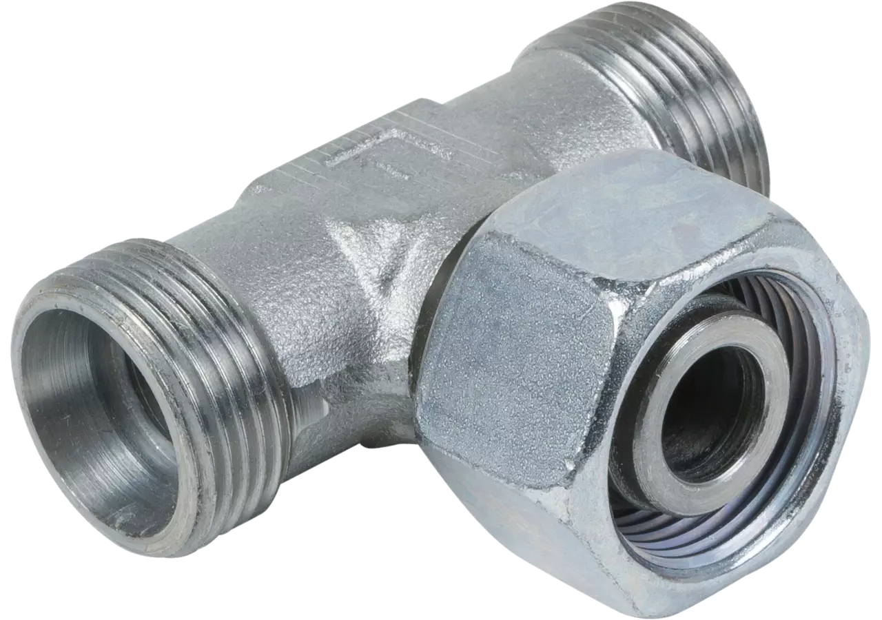 Einstellbare T-Verschraubung ETS 35L STAUFF