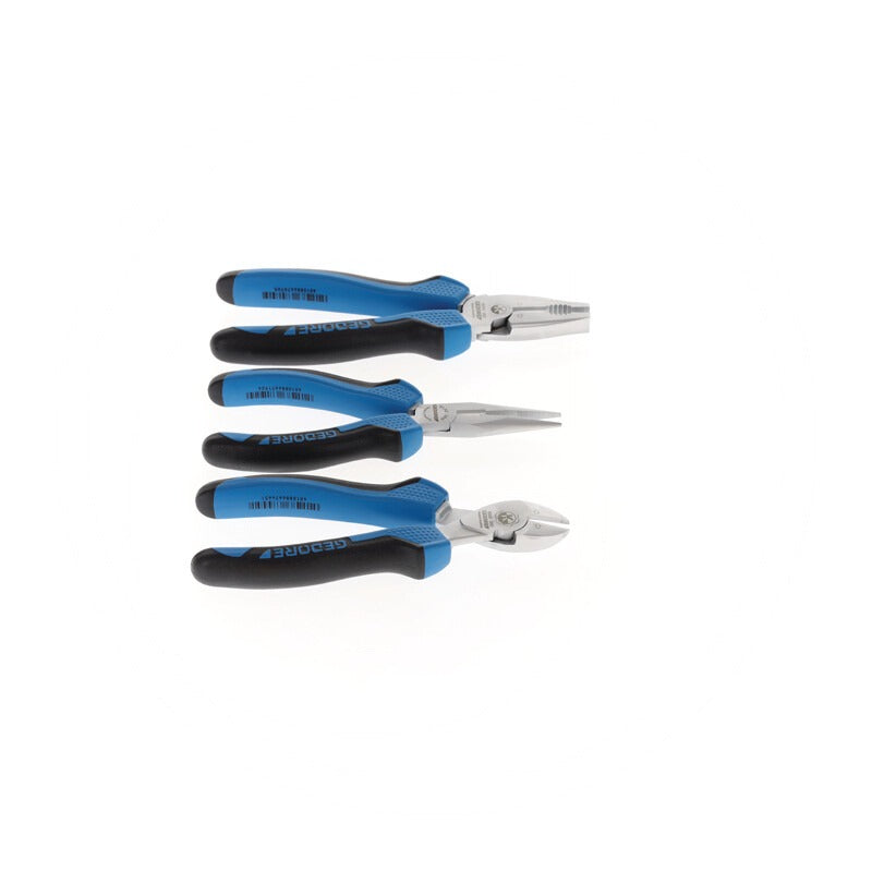GEDORE Zangen Satz 3-teilig Inhalt • Flachrundzange No. 8132-160 JC – Bild 2