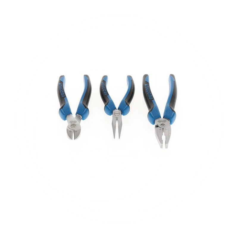 GEDORE Zangen Satz 3-teilig Inhalt • Flachrundzange No. 8132-160 JC – Bild 3