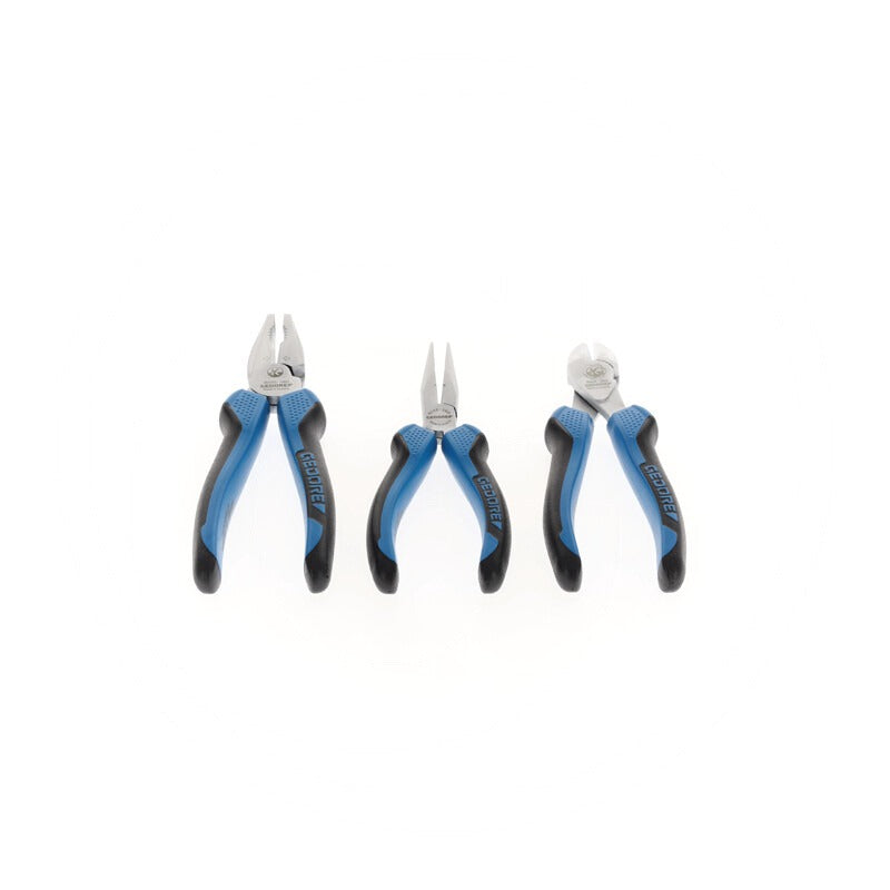 GEDORE Zangen Satz 3-teilig Inhalt • Flachrundzange No. 8132-160 JC – Bild 5