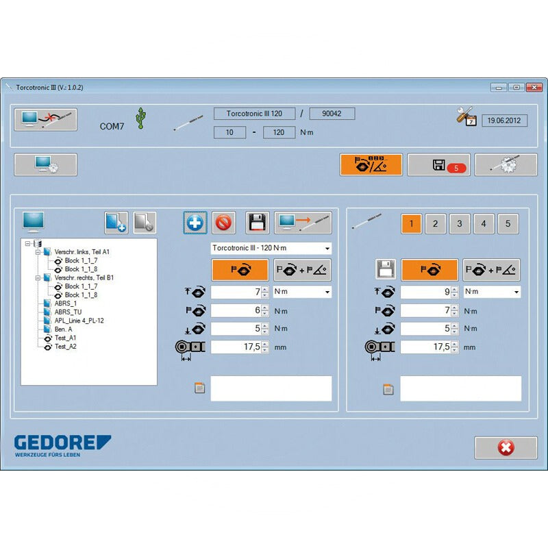 GEDORE elektron. Drehmomentschlüssel – Bild 3