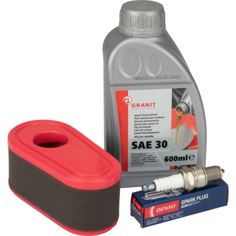 GRANIT Wartungskit passend für Loncin Inhalt 1x Motorenöl SAE30 0,6 Liter 1x L