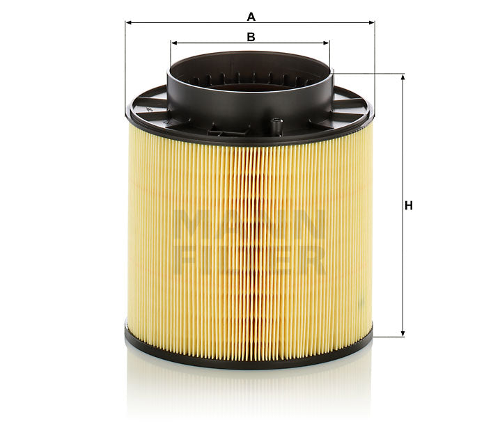 MANN FILTER Luftfilter H (mm) 168 MANN FILTER