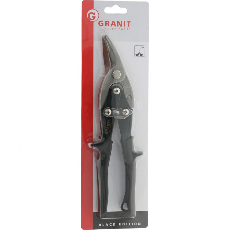 GRANIT BLACK EDITION Blechschere, rechts – 250 mm – Bild 2