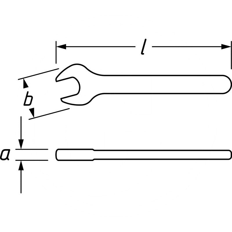 Hazet Einmaulschlüssel – 171 mm – Bild 2