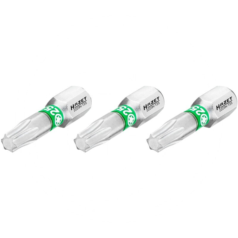HAZET Schraubendreher-Einsatz-Satz (Bit) – 25 mm Gewicht (g) 20