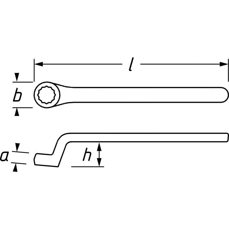 Hazet Einringschlüssel – 234 mm – Bild 2