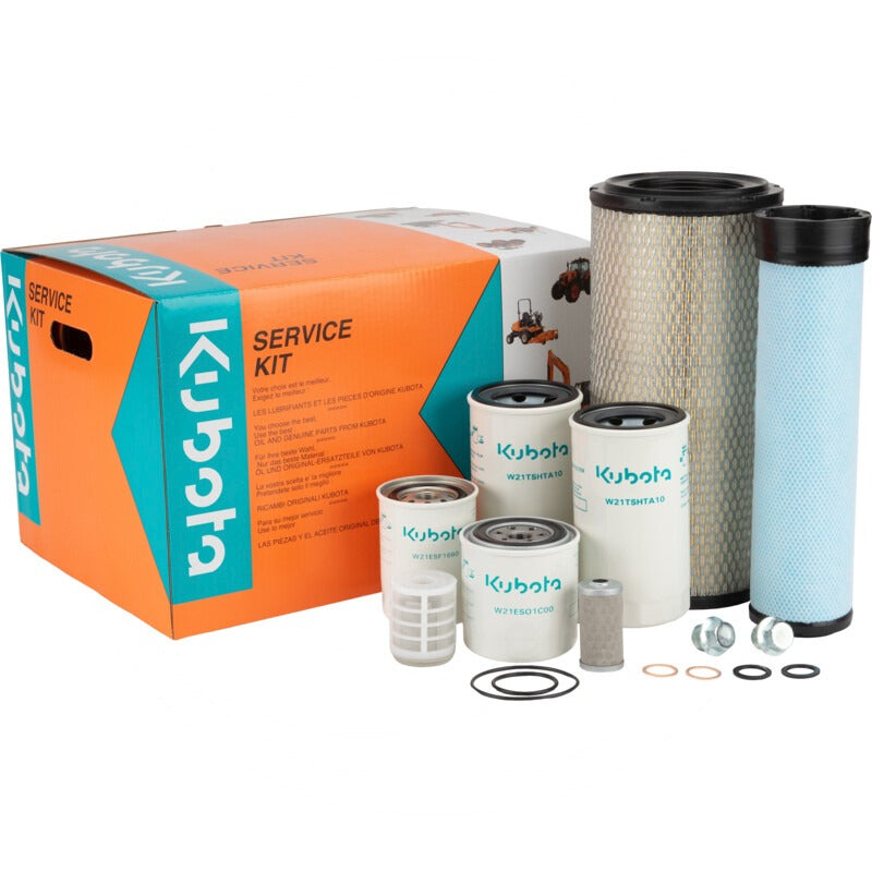 Kubota Service-Kit passend für M105S M108S M8200 DT / DT-CAB M8540 DTH / DTHC M8560 DTH / DTHC M9000 DT / DT-CAB / DTL M9540 DTH / DTHC / DTHL M9960 DTH / DTHC / DTHL ME8200 DTH / DTHC ME9000 DTH / DTHC / DTHL