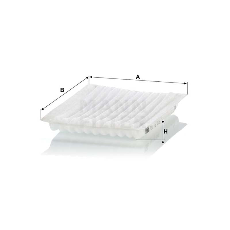 MANN FILTER Innenraumfilter A (mm) 123 MANN FILTER