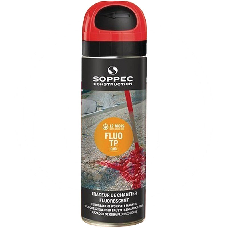 SOPPEC Baumarkierspray Fluo TP Farbe rot