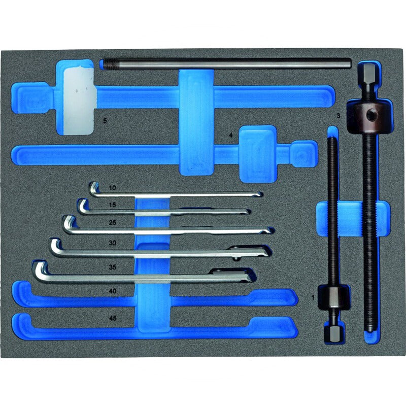 GEDORE Kugellagerabzieher-Satz in i-BOXX 72 Mod Inhalt • 129/104 Kopf• 129.106 Spindel S