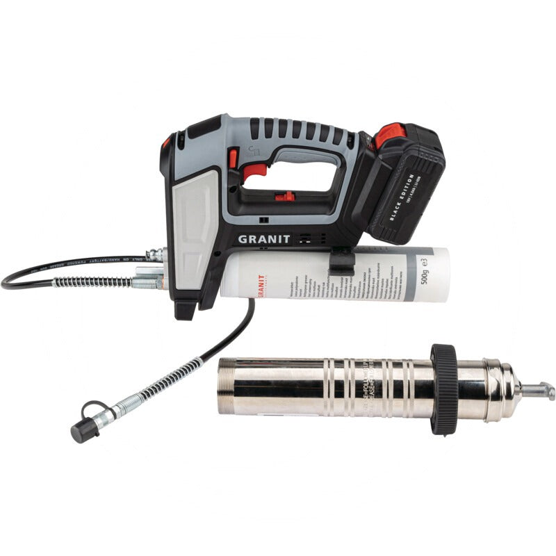 GRANIT BLACK EDITION Akku-Fettpressen Adapter Ausführung für 500 g Schraubkartusche – Bild 5
