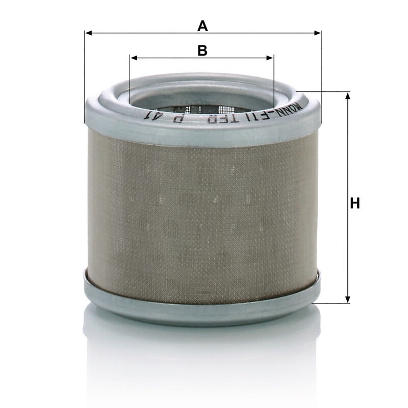 MANN FILTER Kraftstofffilter A (mm) 41 MANN FILTER