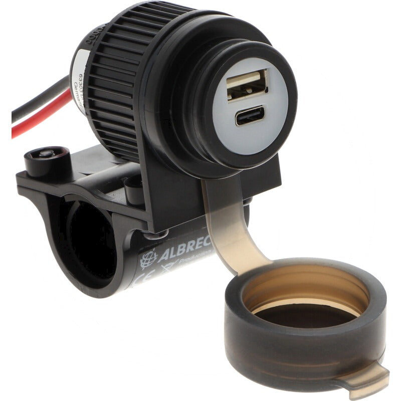 Albrecht DUO USB STECKDOSE USB-A / USB-C