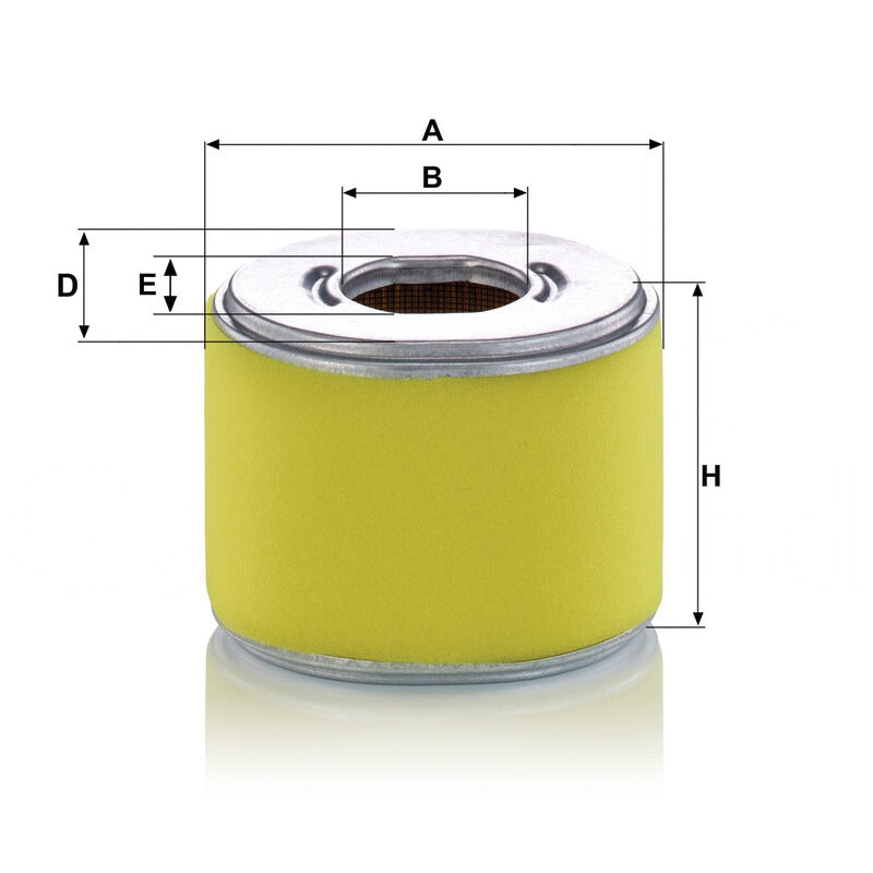 MANN FILTER Luftfilter B (mm) 42 MANN FILTER