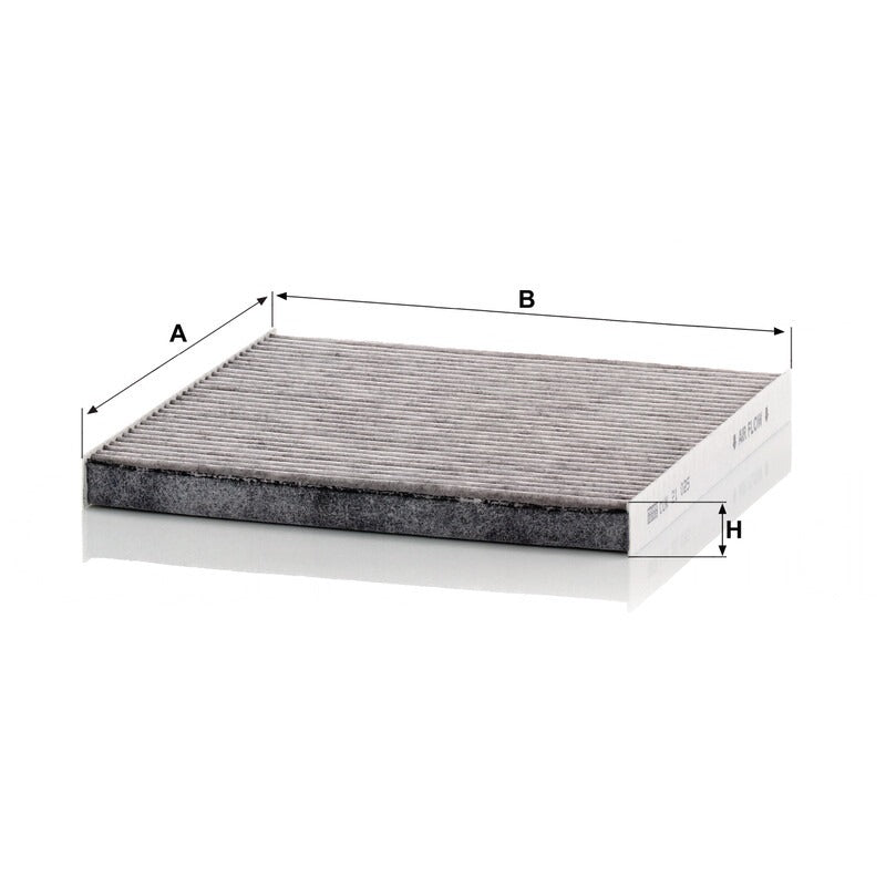 MANN FILTER Innenraumluftfilter A (mm) 190 MANN FILTER