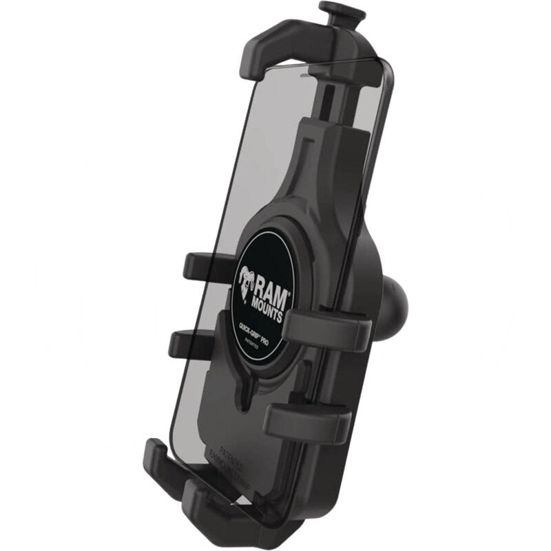 RAM MOUNTS Quick-Grip Pro Halterung bis 95,25 mm passend für alle gängigen Smartphones innerhalb folgender Abmessungen: • Höhe: 139 u. a.