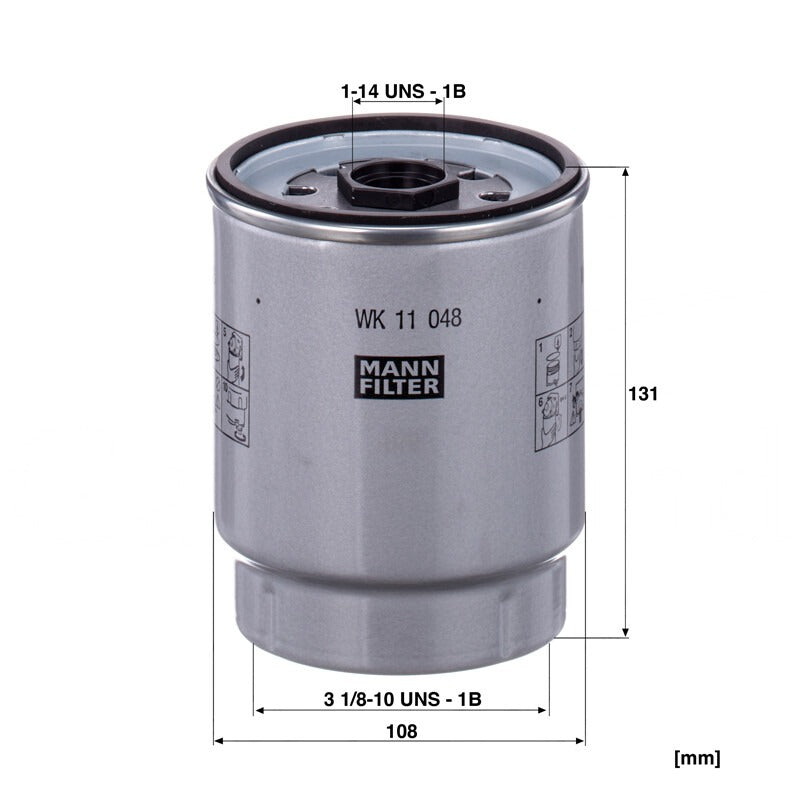 MANN FILTER Kraftstofffilter WK 11 048 z MANN FILTER