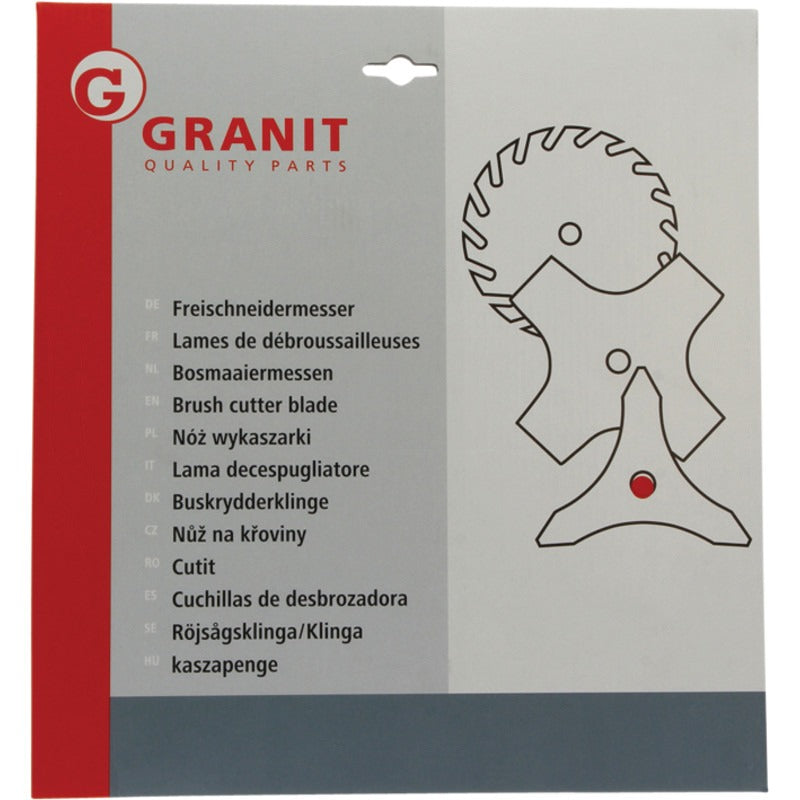 GRANIT 3-Zahn Dickicht-Mulchmesser Gewicht 646 g – Bild 2