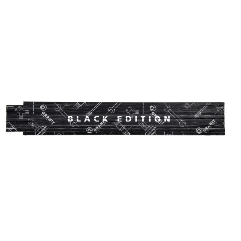 GRANIT BLACK EDITION Gliedermaßstab – 2 m – Bild 2