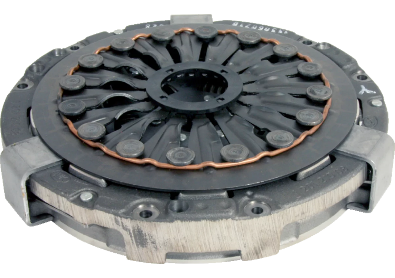 LUK Einfachkupplung Eingebaute torsionsgedämpfte Nabe Zapfwelle AD 330 mm 103304504, 103304506, L-01033-0045-06 passend zu John Deere LUK