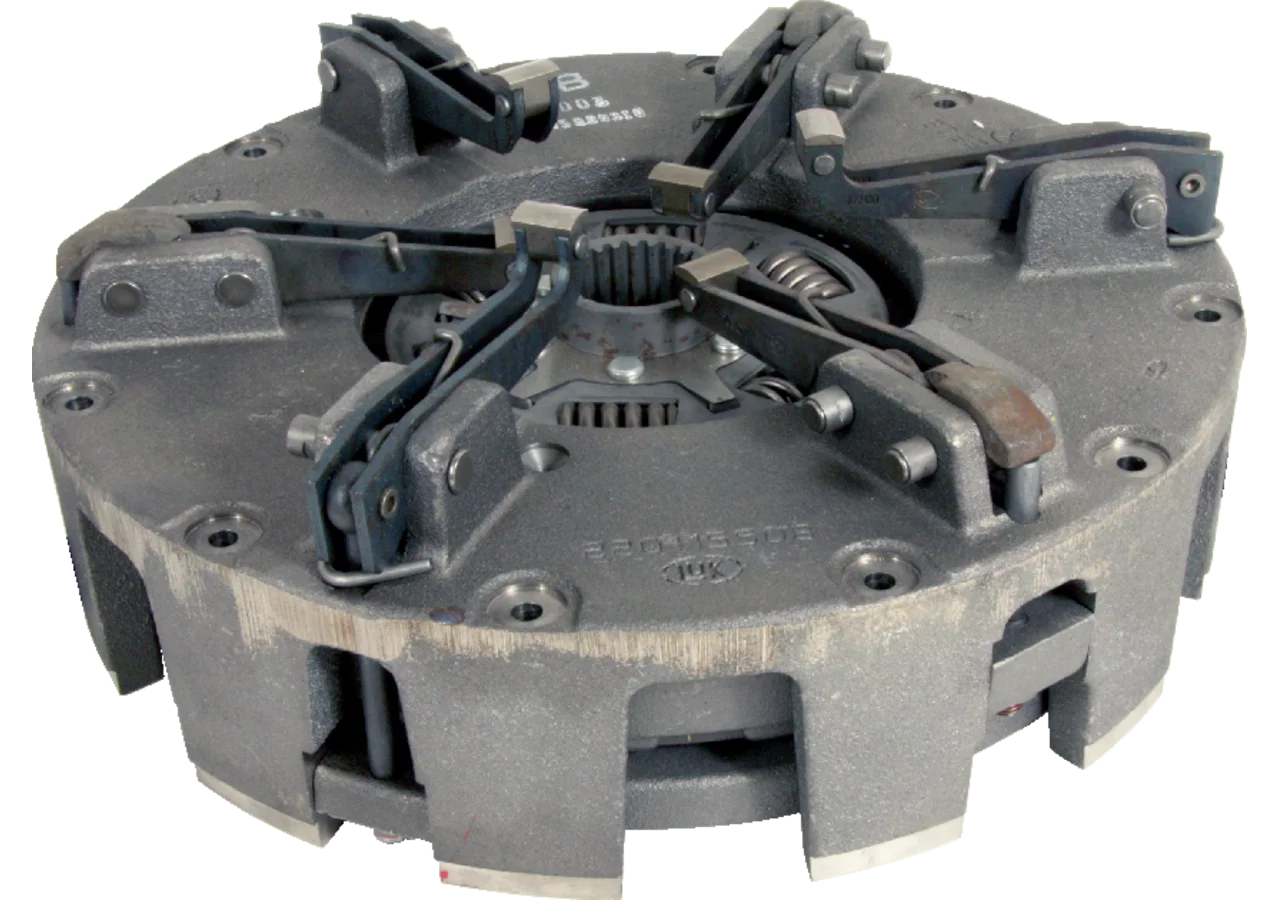LUK Doppelkupplung AD 350 mm eingebaute Fahrkupplungsscheibe ist torsionsgedämpft passend zu Case IH 243502300, 243502301, 243502302 LUK