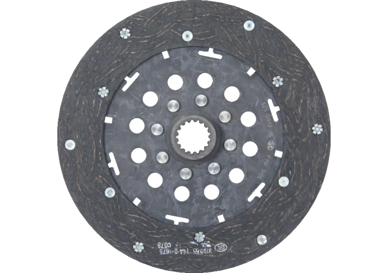 LUK Kupplungsscheibe 302570802 / 325001216 AD 250 mm passend zu Deutz-Fahr LUK
