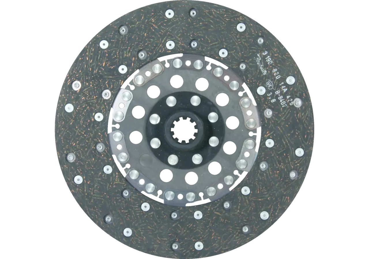 LUK Kupplungsscheibe Fahrantrieb 302873400, 302873401, 302873402 – AD 280 mm, Profil 23x29 LUK