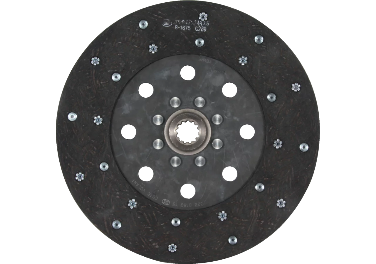 LUK Kupplungsscheibe Zapfwelle 328016916 / 302879301 – AD 280 mm, Profil 22 x 25 LUK