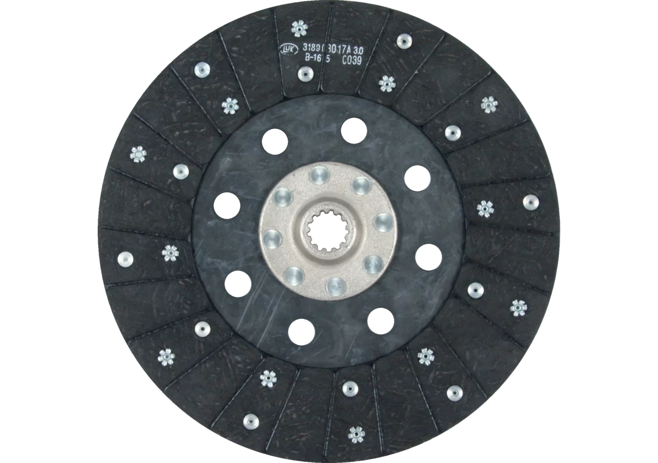 LUK Kupplungsscheibe Zapfwelle 302885700 / 328029910 – AD 280 mm, Profil 22x25 LUK