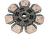 LUK Kupplungsscheibe Fahrantrieb AD 290 mm passend für Lindner LUK