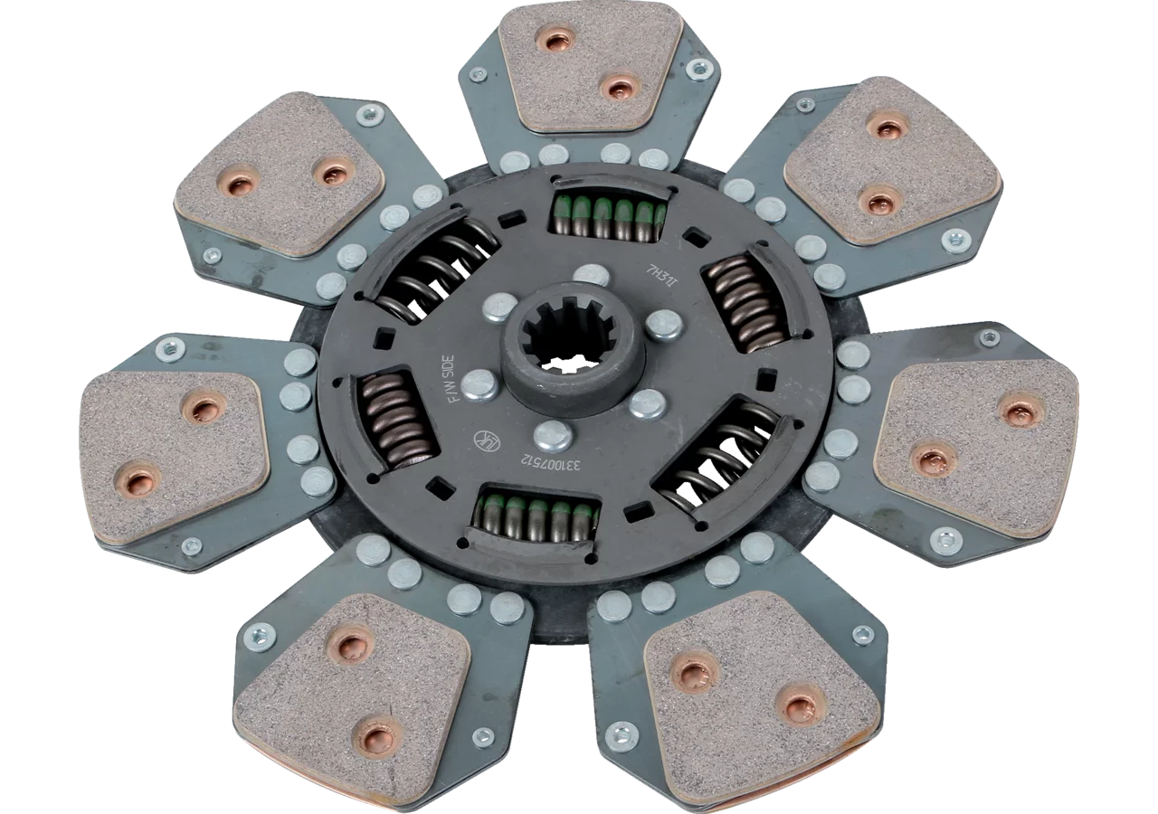LUK Kupplungsscheibe Fahrantrieb 303108905 / 331007512 – AD 310 mm, 1 1/8" 10Z, torsionsgedämpft, passend für Case IH LUK