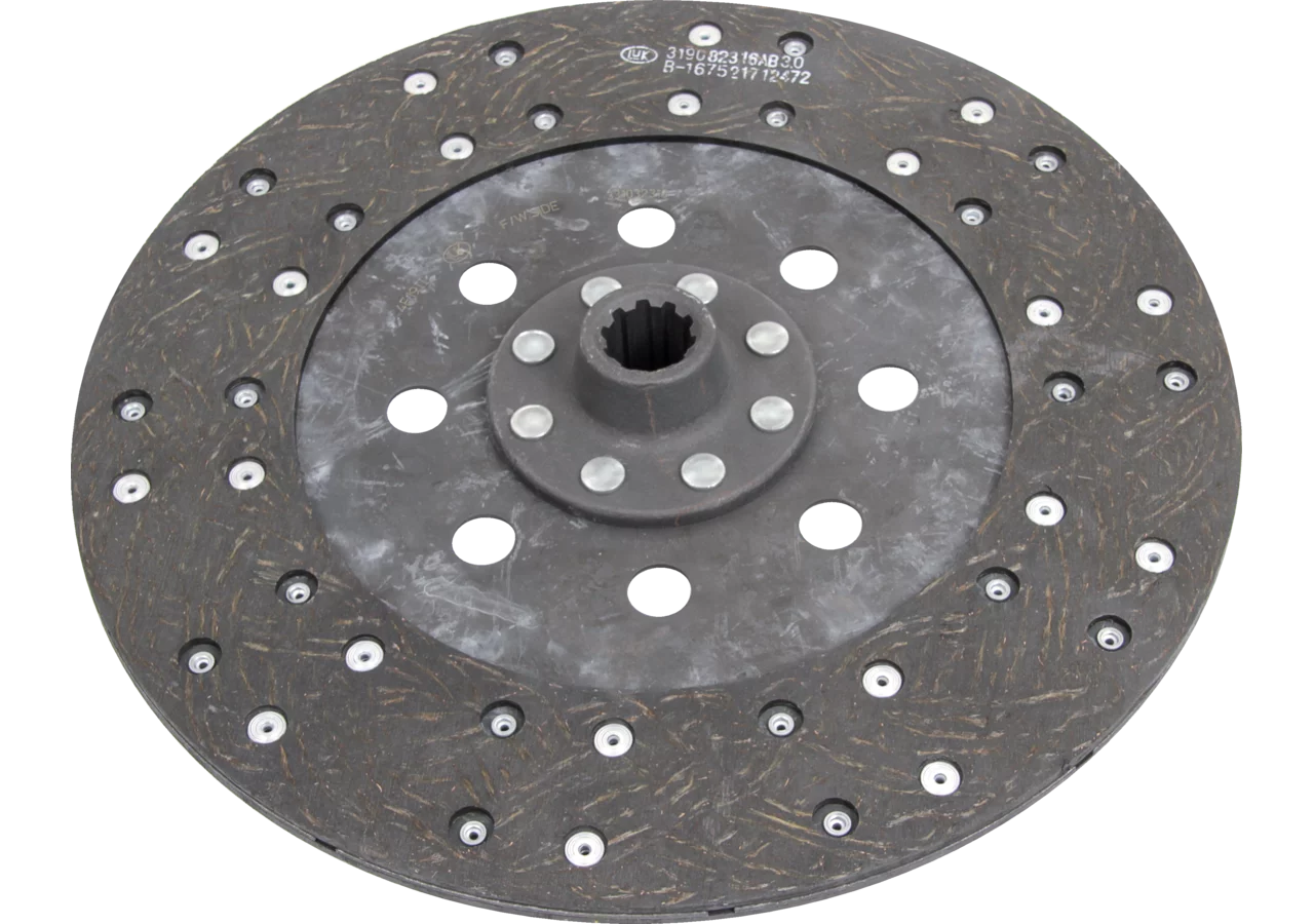 LUK Kupplungsscheibe Zapfwelle 303188200 / 331032310 – AD 310 mm, Profil 22x25 LUK