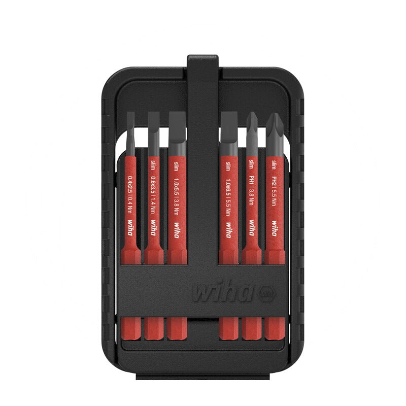 WIHA Bit Set slimBit electric SL, PH 6-tlg