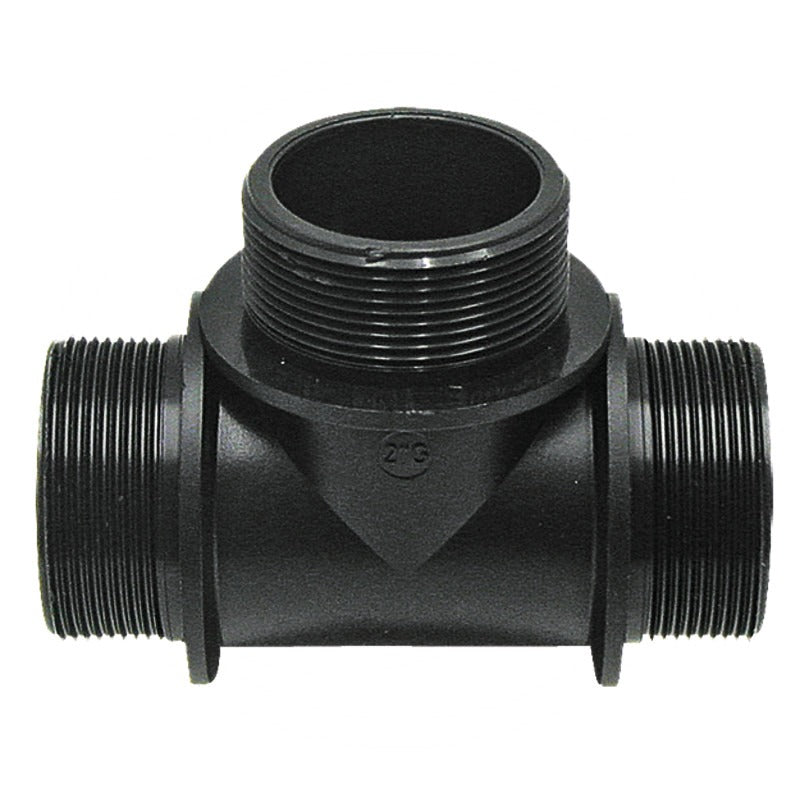 Tecomec T-Stück 3 x AG 1 1/4"