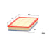 MANN FILTER Luftfilter C 39 001 MANN FILTER