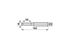 Oberlenkerbolzen AD 25 x L 163 mm Fella 124295 Fella