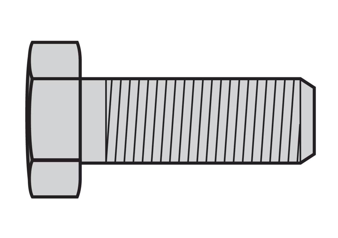 Sechskantschraube M10 x 16 mm Fella 124508 Fella
