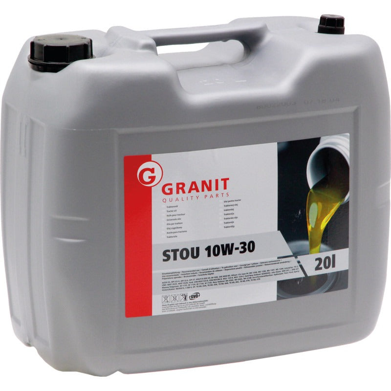 GRANIT Universalöl Traktorenöl STOU 10W-30 Gebinde 20 Liter