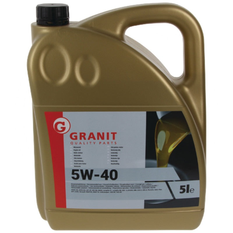 GRANIT Motorenöl 5W-40 Gebinde 5 Liter