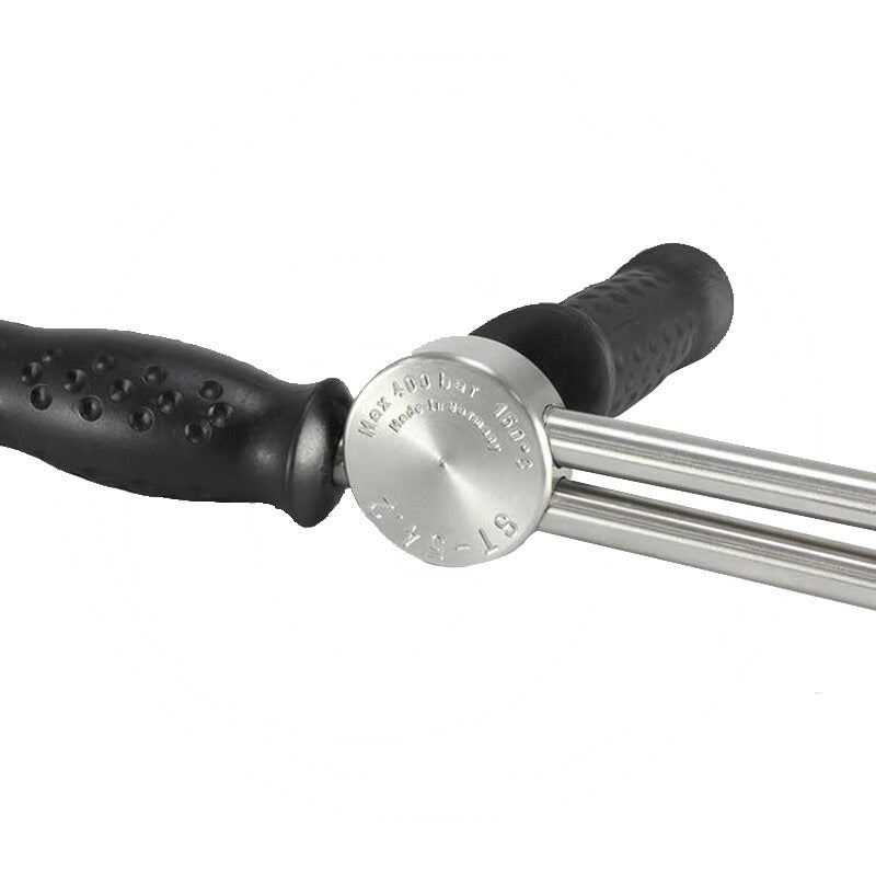 GRANIT Doppelstrahlrohr – 980 mm Anschluss KW- Langnippel 1/4" AG – Bild 3